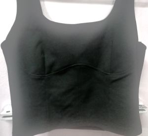 Adult Female Costumes to Hire - Crop top - Black - Medium